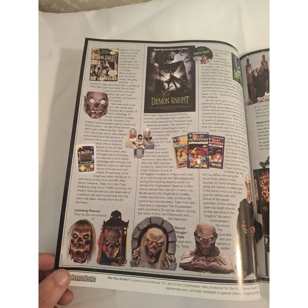 Horror Hound # 18  Guide to EC's Comics Tales From The Crypt OUT OF PRINT NM